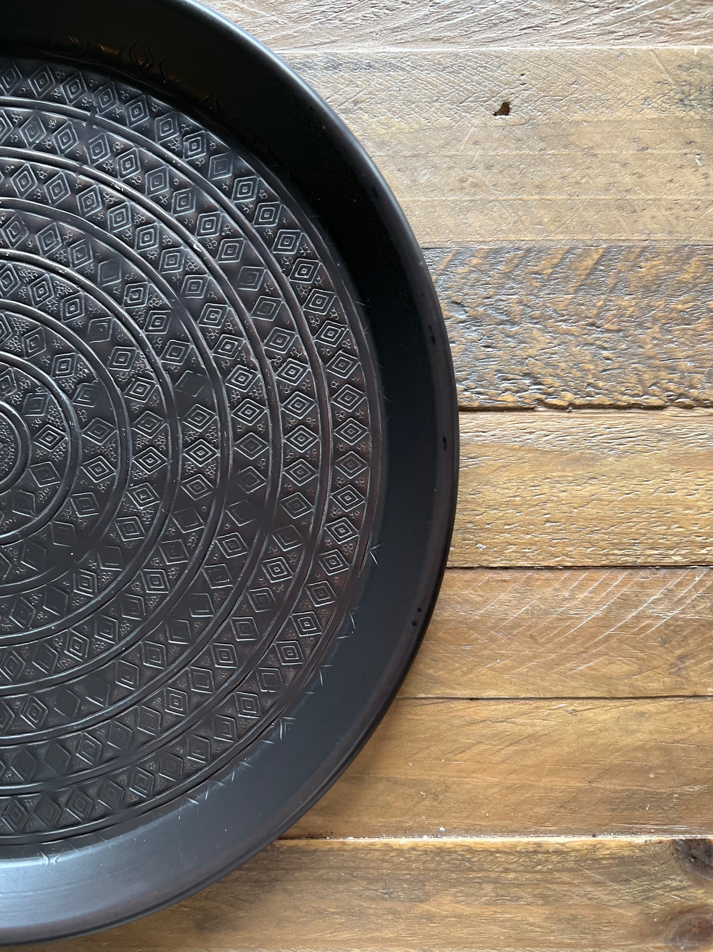 Fat Eldorado Rund, Svart/Brun