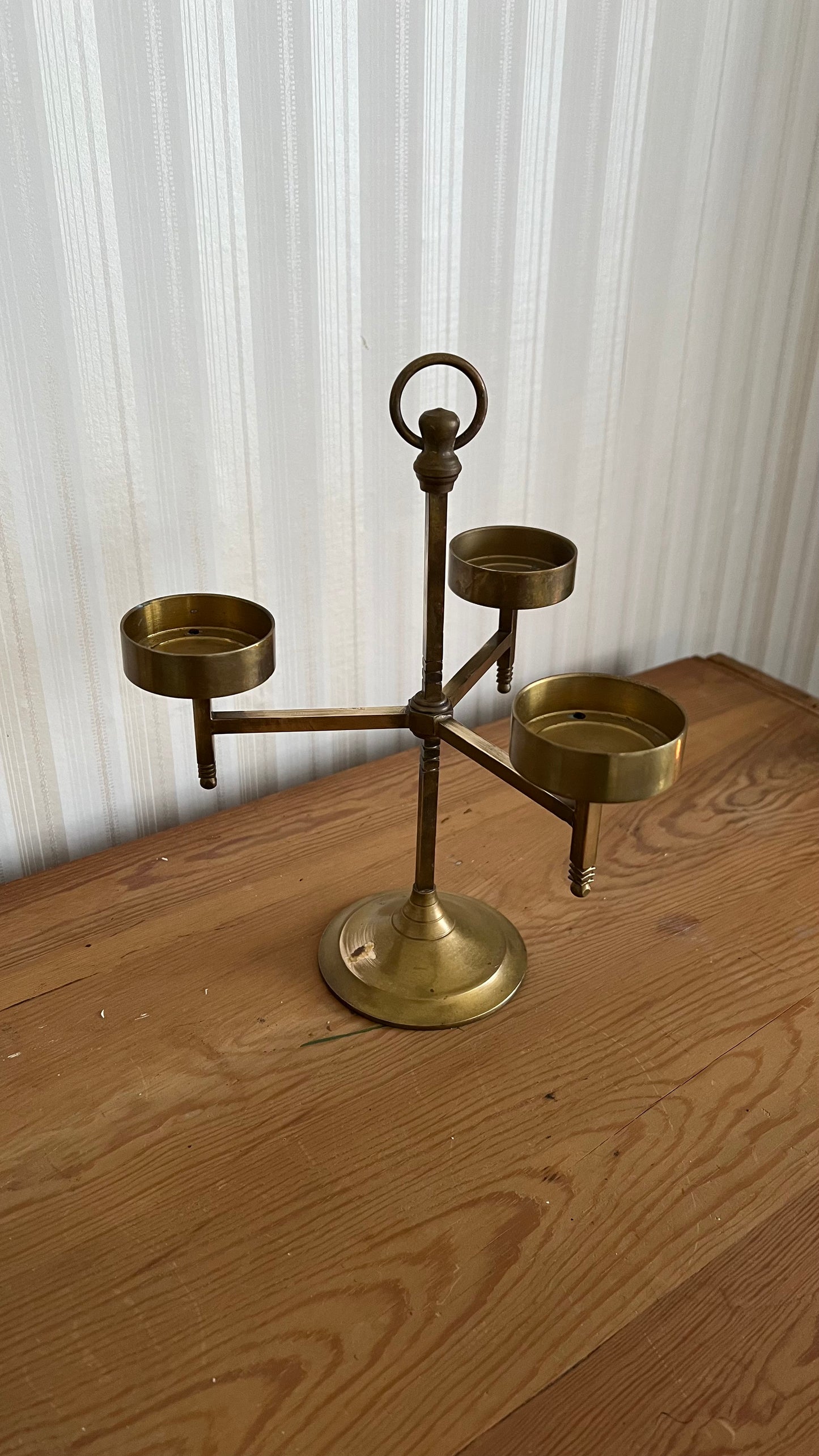 Värmeljushållare, 3 armad