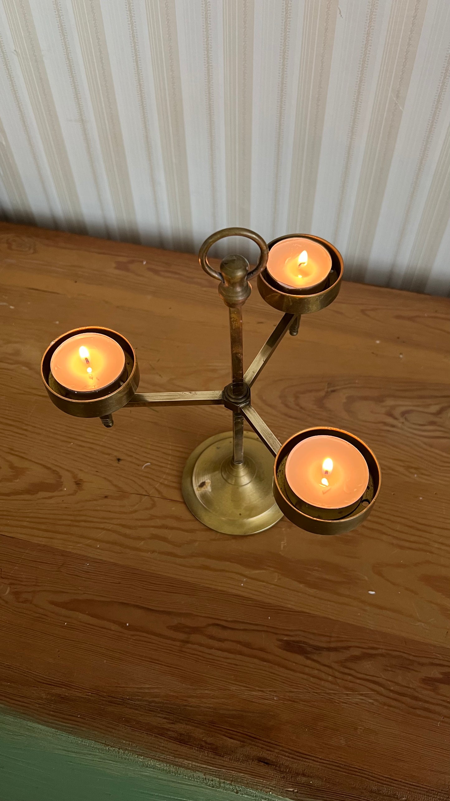 Värmeljushållare, 3 armad