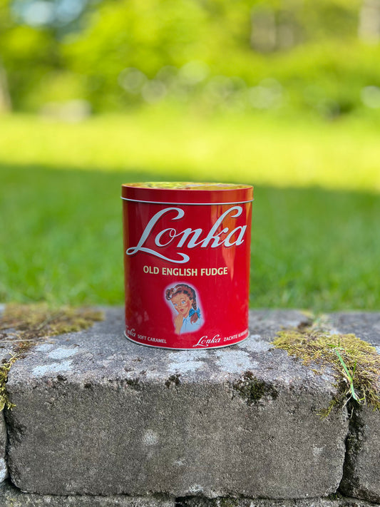 Plåtburk Lonka Old English Fudge