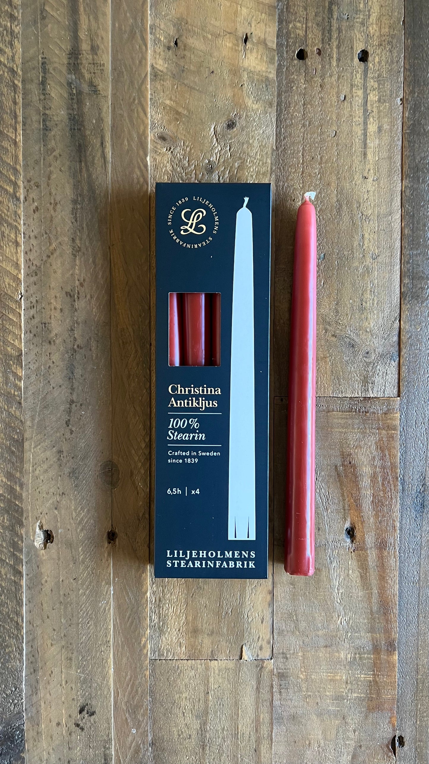 Antikljus 4-pack, Tegel