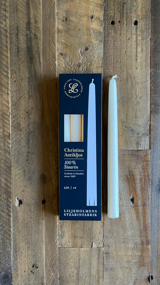 Antikljus 4-pack, Crème