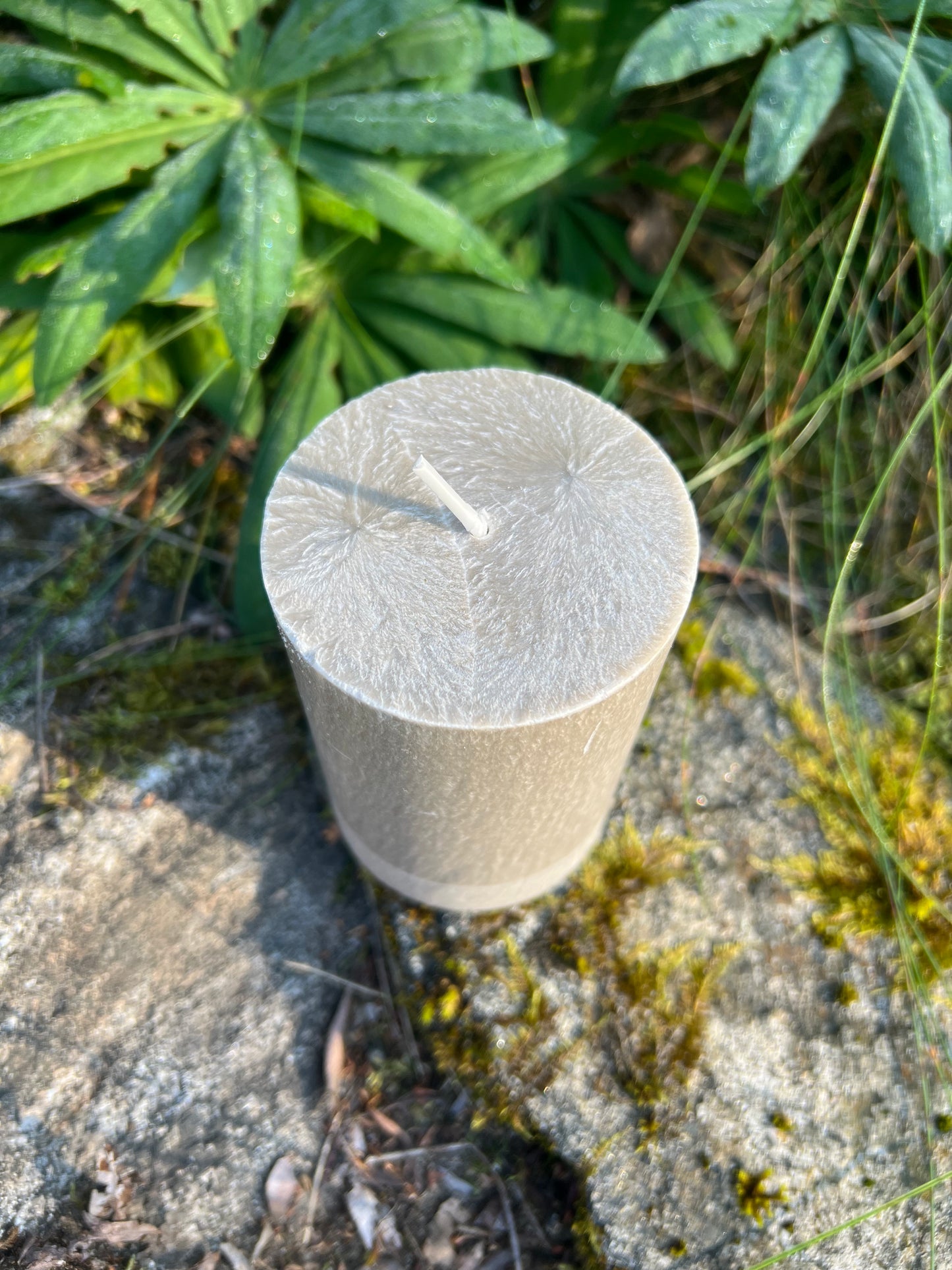 Blockljus Shea (Plant-Based), Nougat