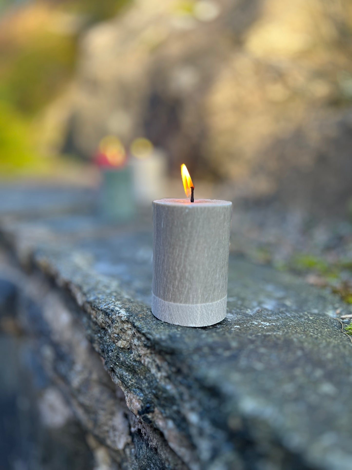 Blockljus Shea (Plant-Based), Nougat