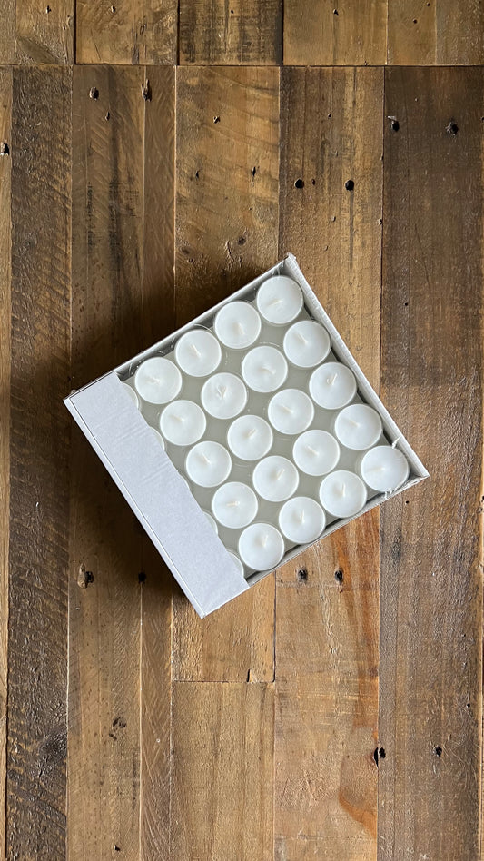 Värmeljus Tea Lights, 50 pack