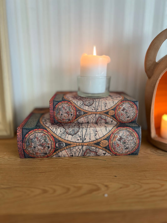 Låda, Set om 2, Blandade färger/Natur