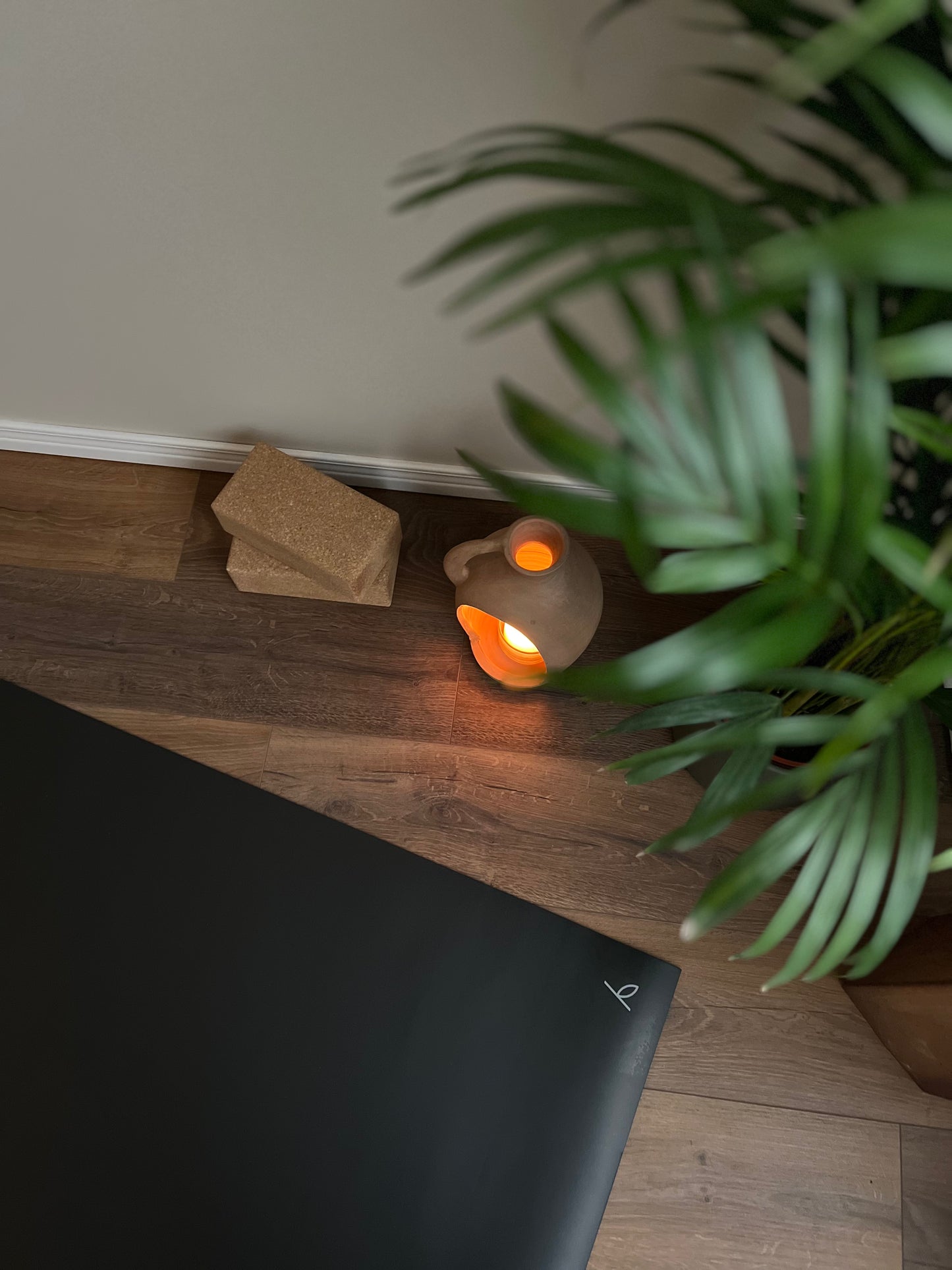 Yogamatta Grip Mat 5 mm, Svart