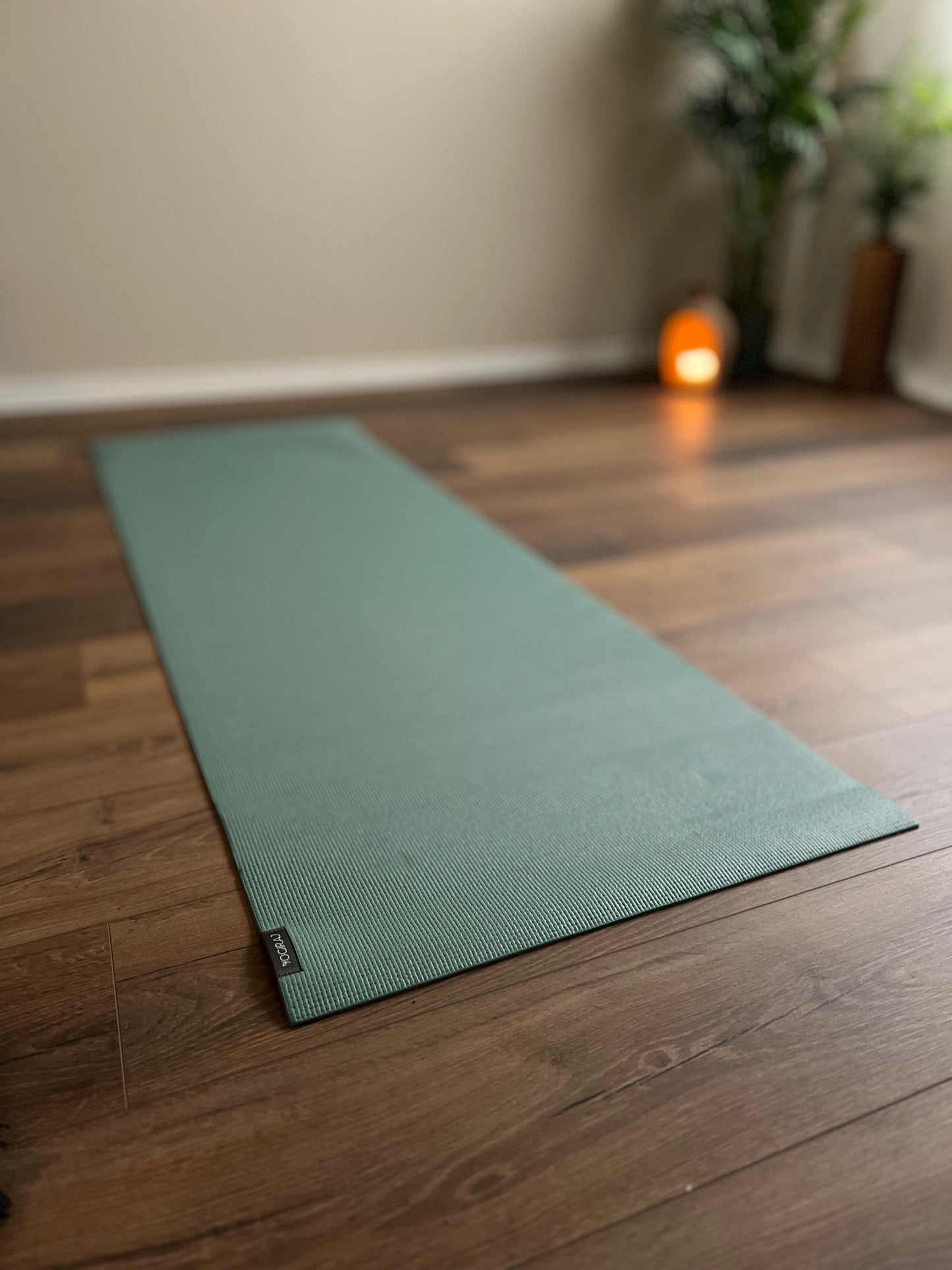 Yogamatta All-round yoga mat, 4 mm, Moss Green
