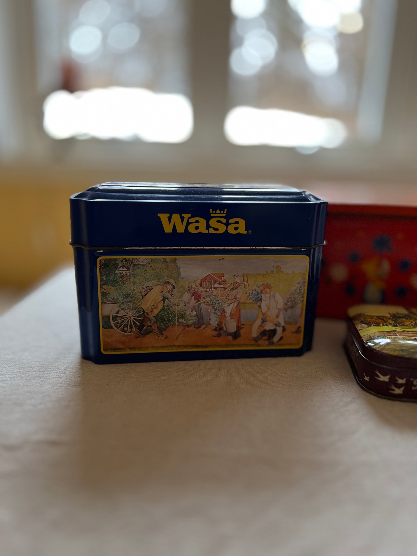 Plåtburk Wasa Knäckebröd