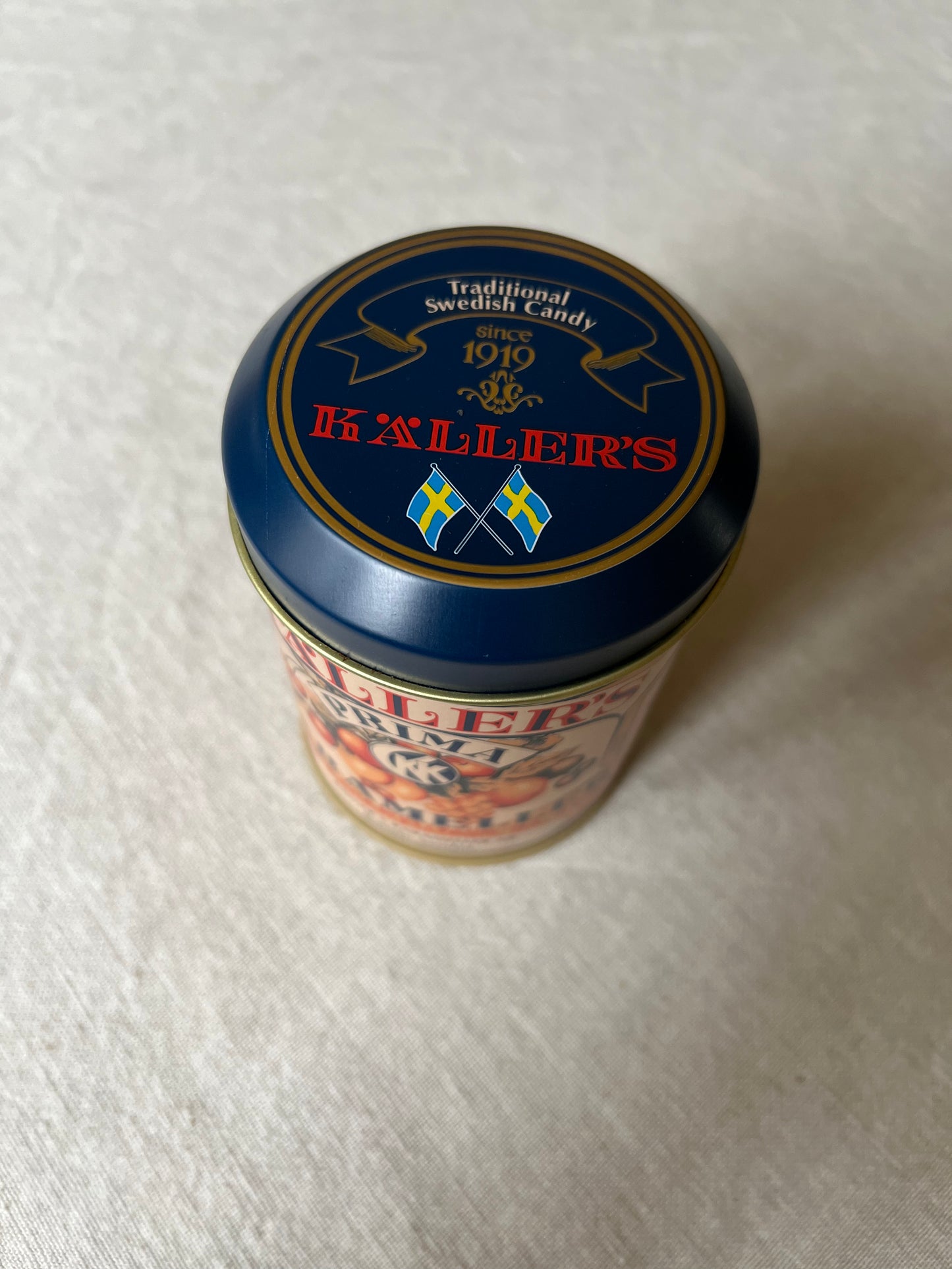 Plåtburk Källers Prima Karameller