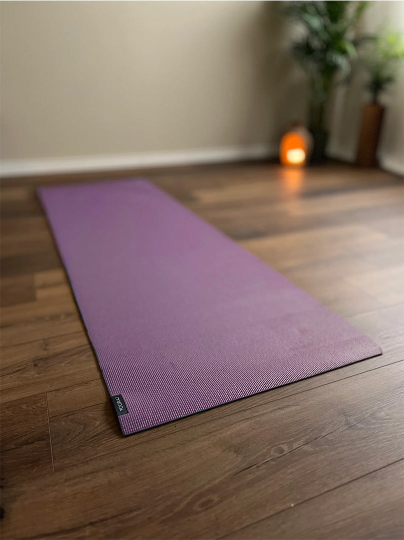 Yogamatta All-round yoga mat, 4 mm, Mauve Purple