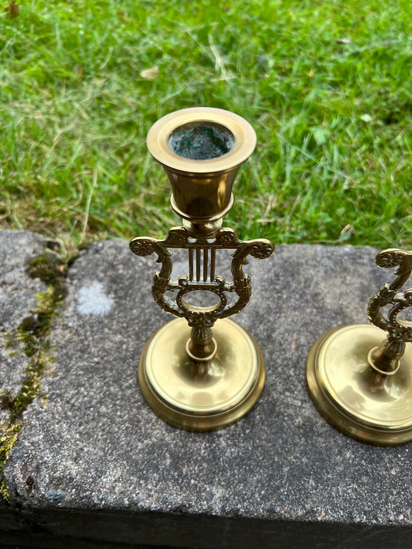 Ljusstakar Mässing, 2 stycken Skultuna No 97