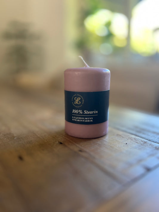 Blockljus 10 cm, Malva