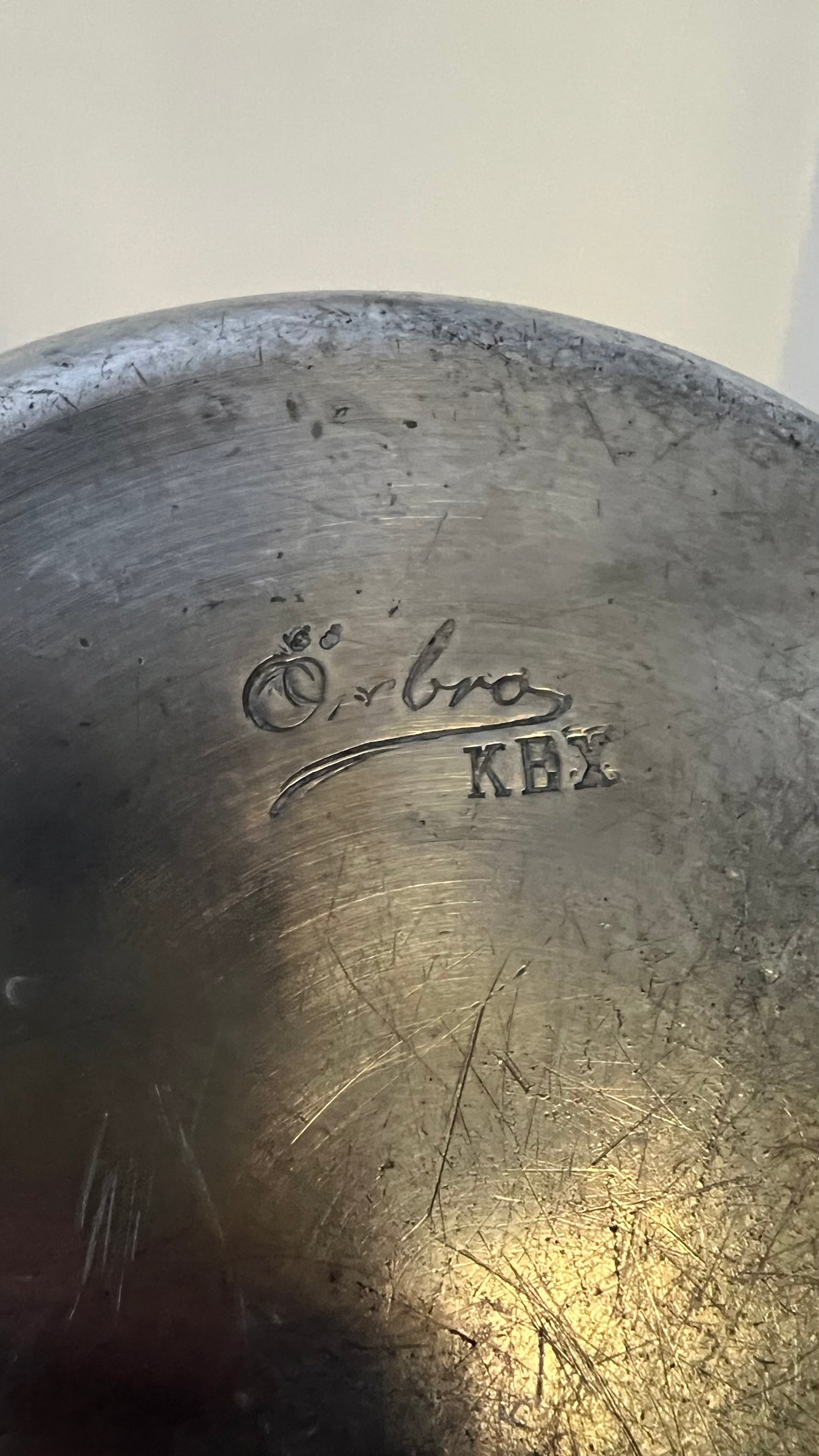 Plåtburk Örebro Kex, Silver
