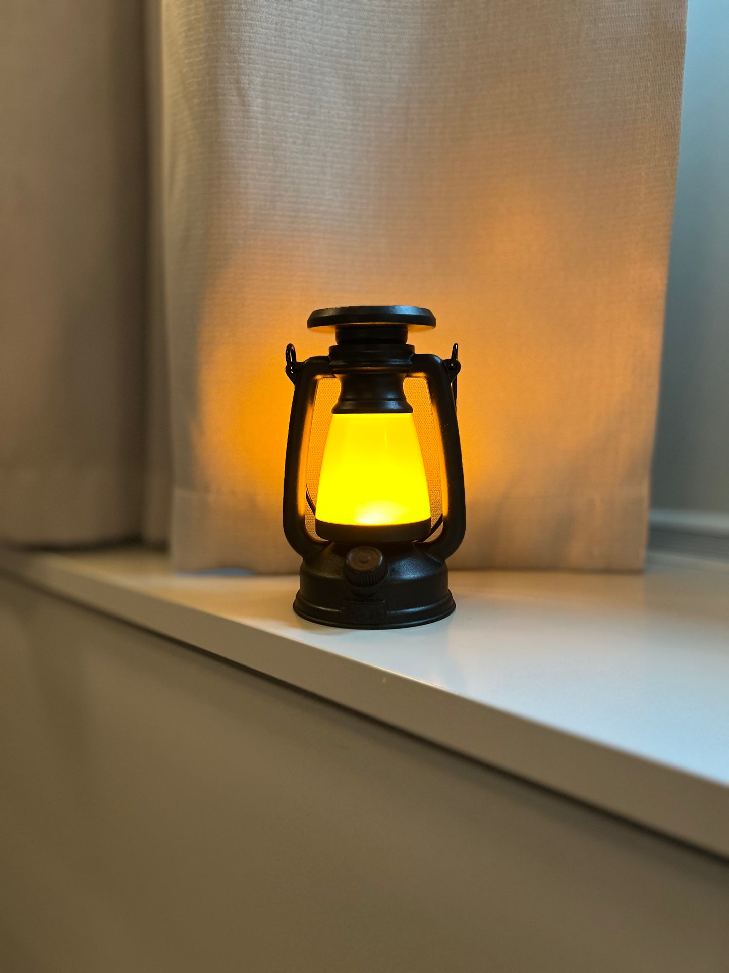 Black Lantern Trådlös Bordslampa