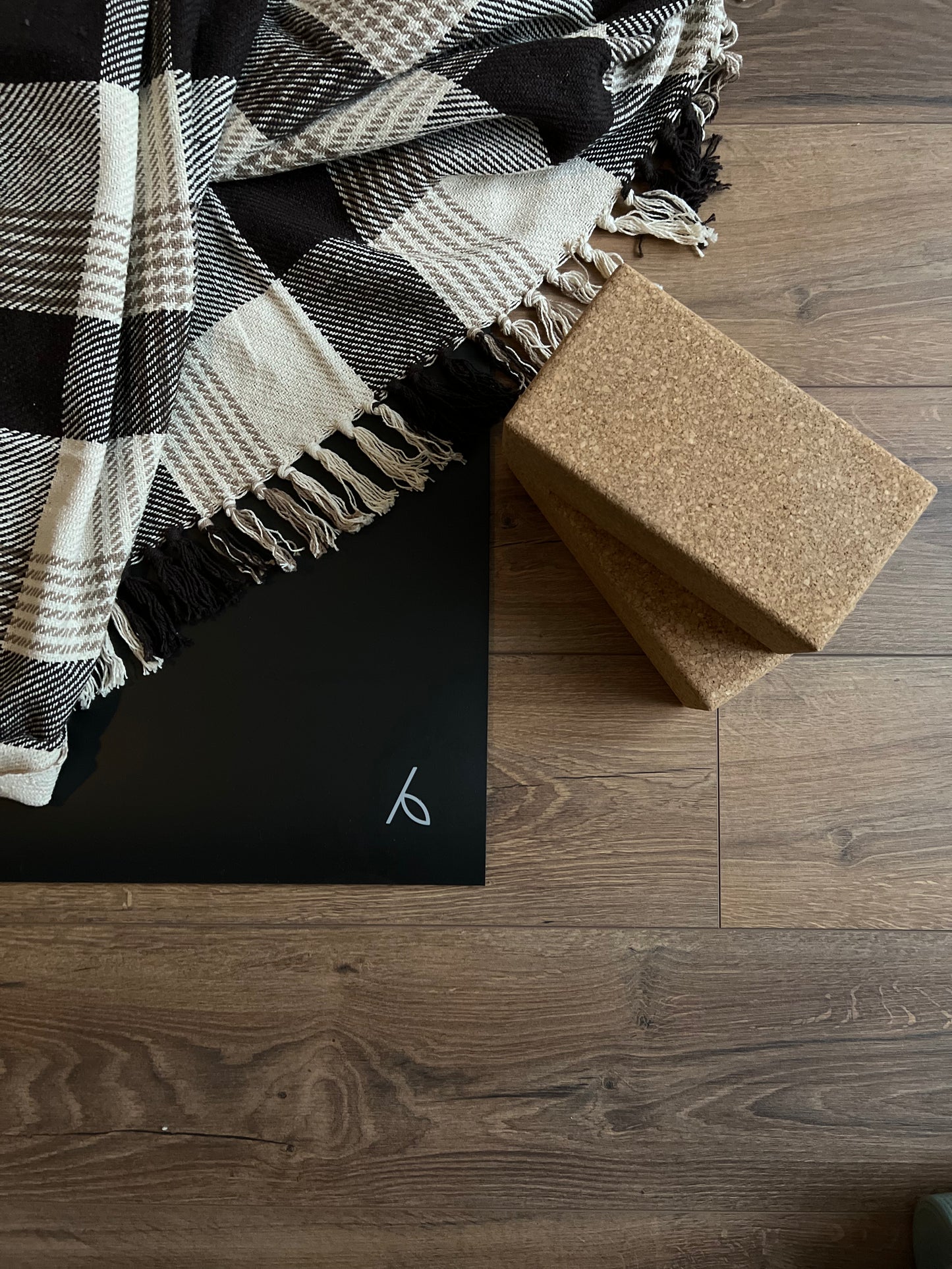 Yogamatta Grip Mat 5 mm, Svart