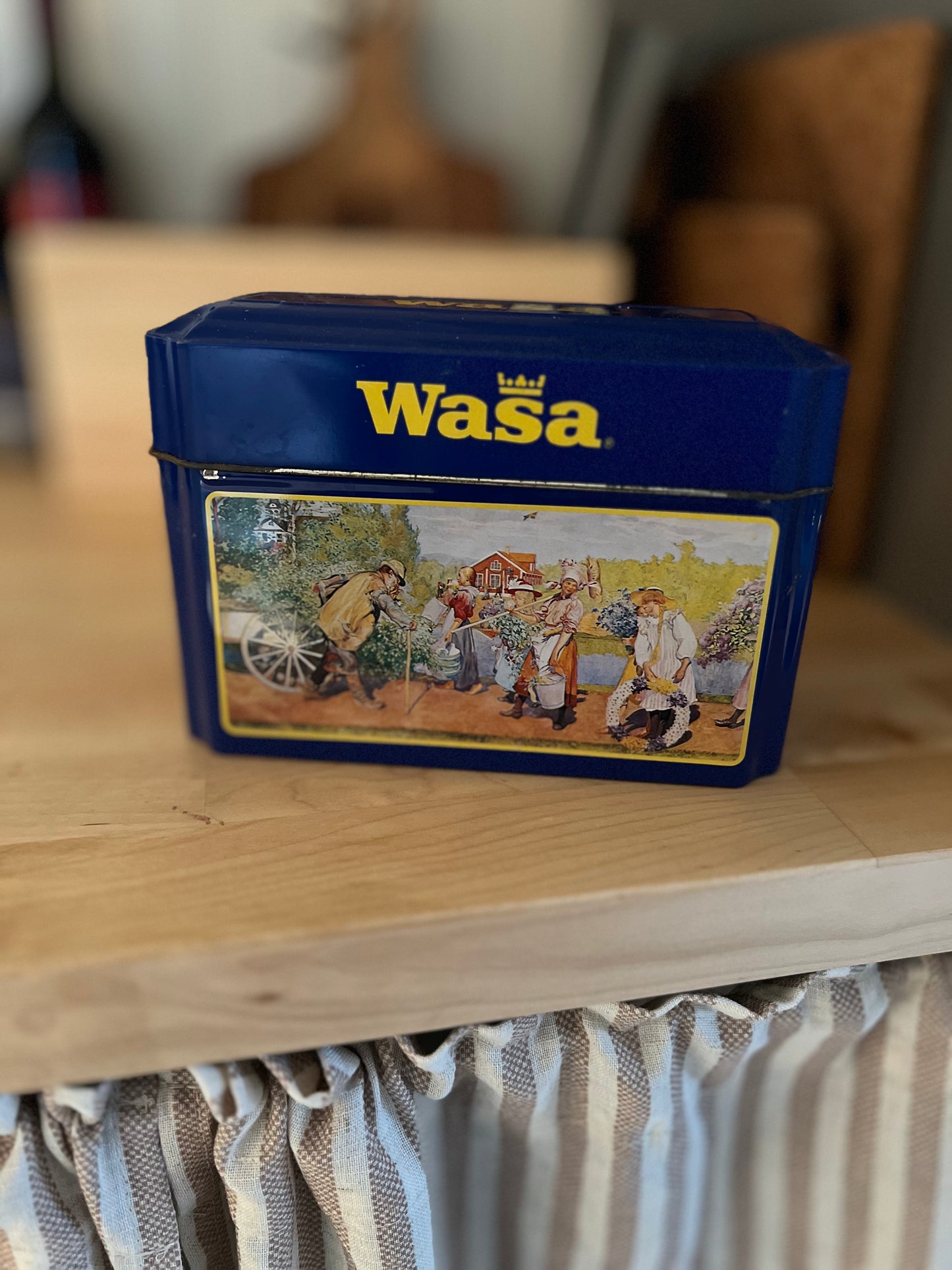Plåtburk Wasa Knäckebröd
