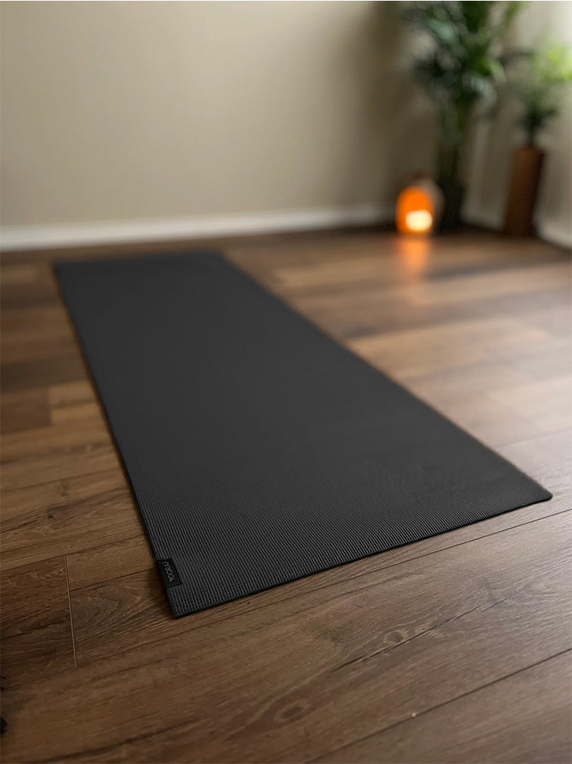 Yogamatta All-round yoga mat, 4 mm, Midnight Black
